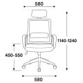 Крісло обертове комп'ютерне BO-003BB7